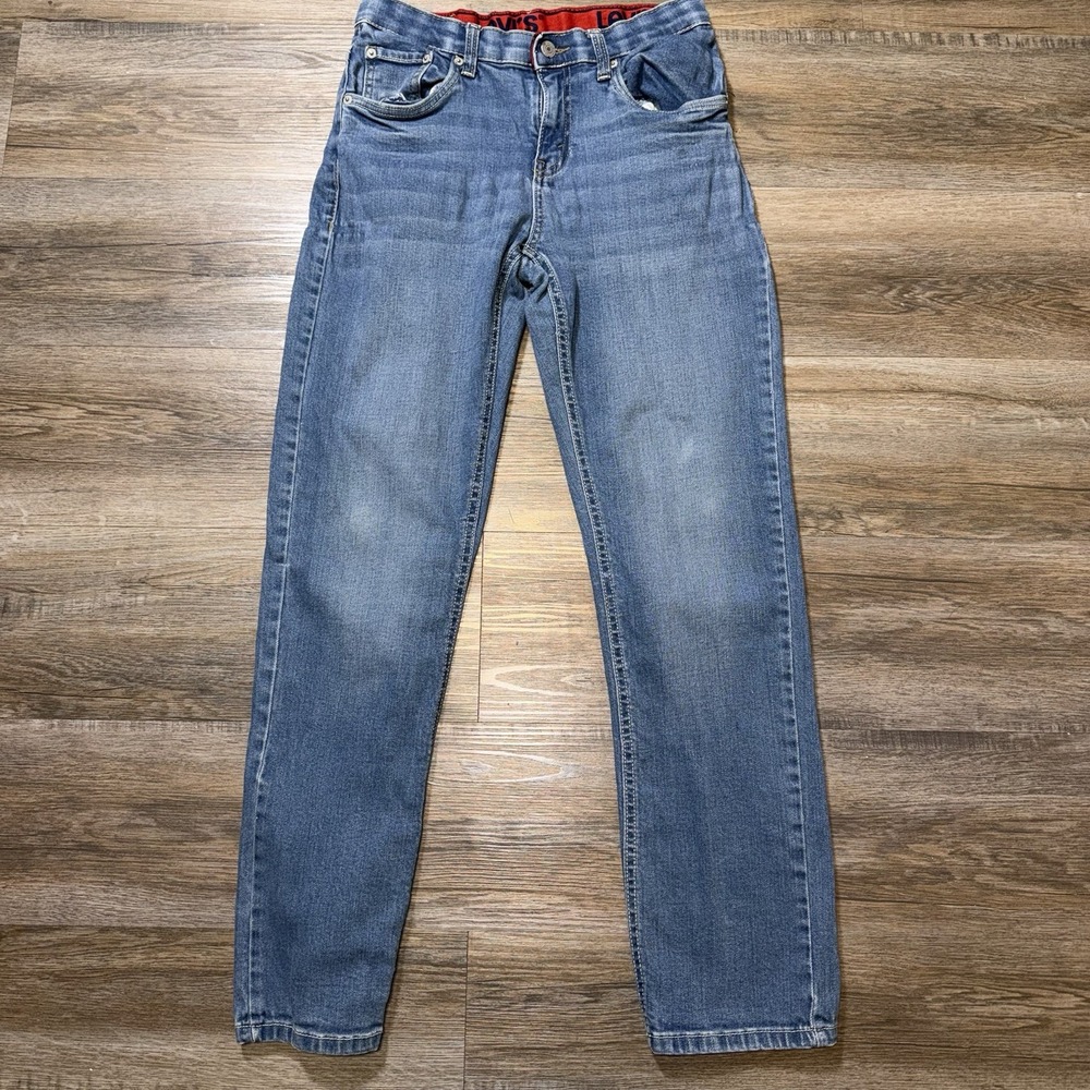 Levi's 511 Slim-Fit Blue Denim Jeans Boys 16 Regular 28W x 30W